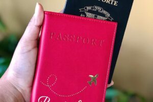 Porta Pasaporte Personalizado